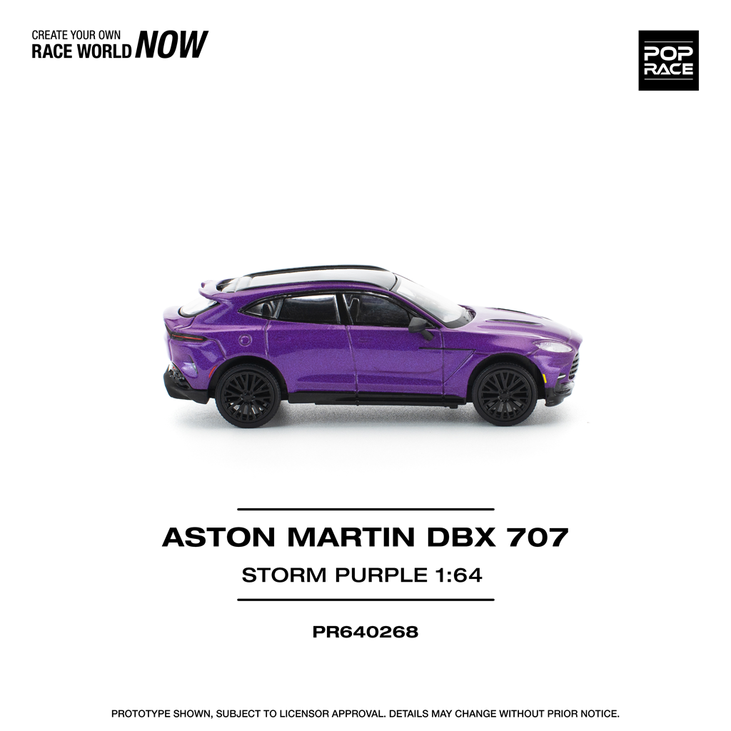 (Pre-order) Pop Race 1:64 Aston Martin DBX 707 Storm Purple