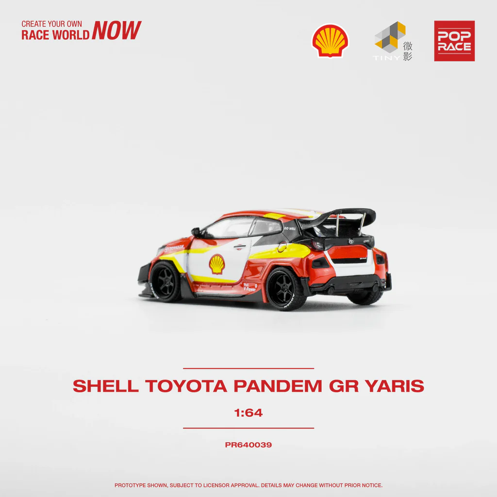 PopRace x Tiny Shell Toyota Pandem GR Yaris