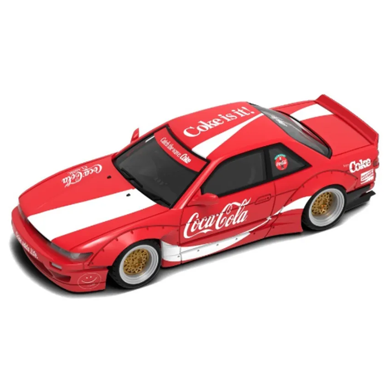 Inno64 1:64 Nissan Silvia S13 Rocket Bunny Coca Cola