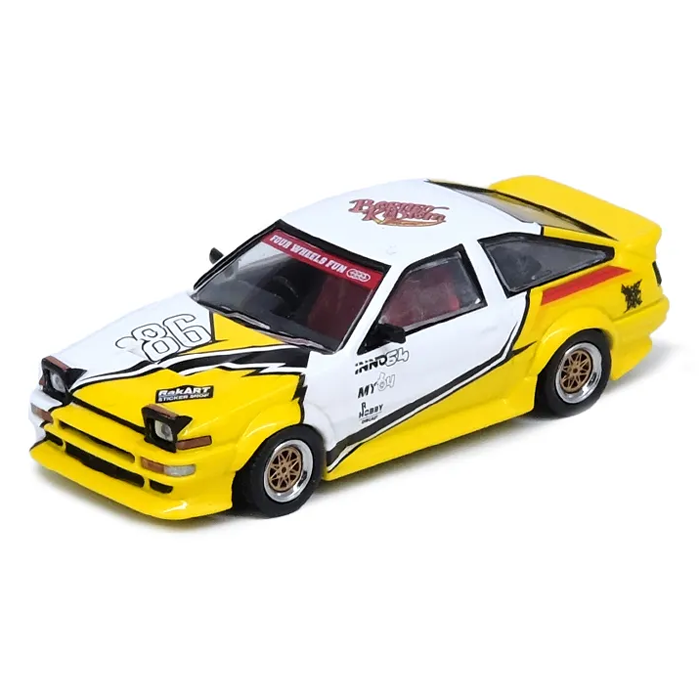 Inno64 1:64 Toyota Sprinter Trueno (AE86) Brunel Diecast Kustom Show 2024