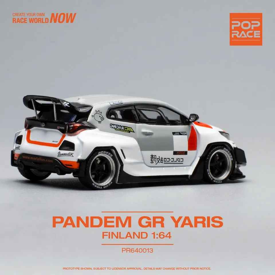 Pop Race 1:64 Toyota GR Yaris Pandem Rocket Bunny Finland
