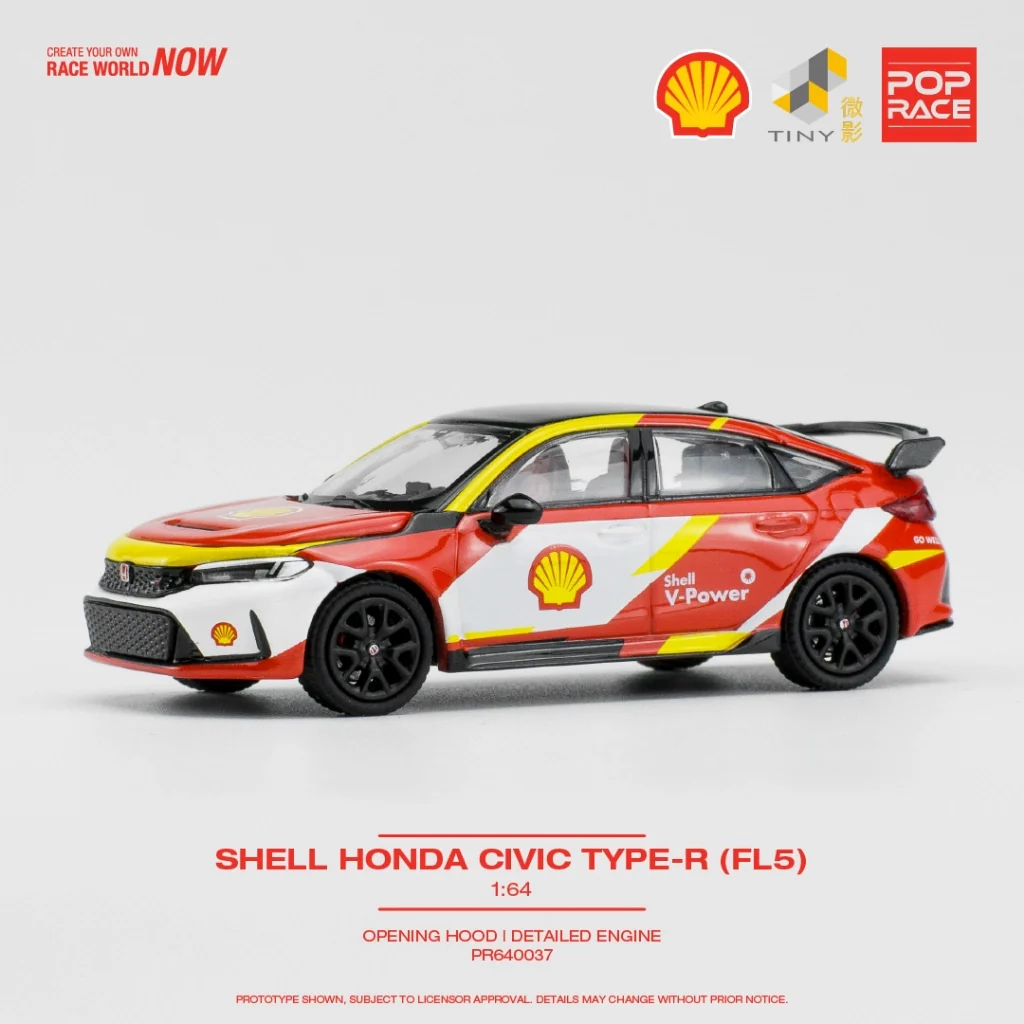 Pop Race x Tiny Shell Honda Civic Type R (FL5)