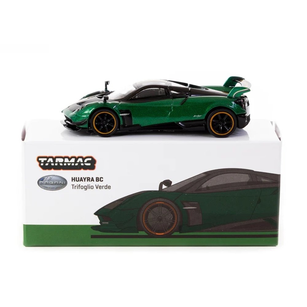 Tarmac Works 1:64 Pagani Huayra BC Trifoglio Verde