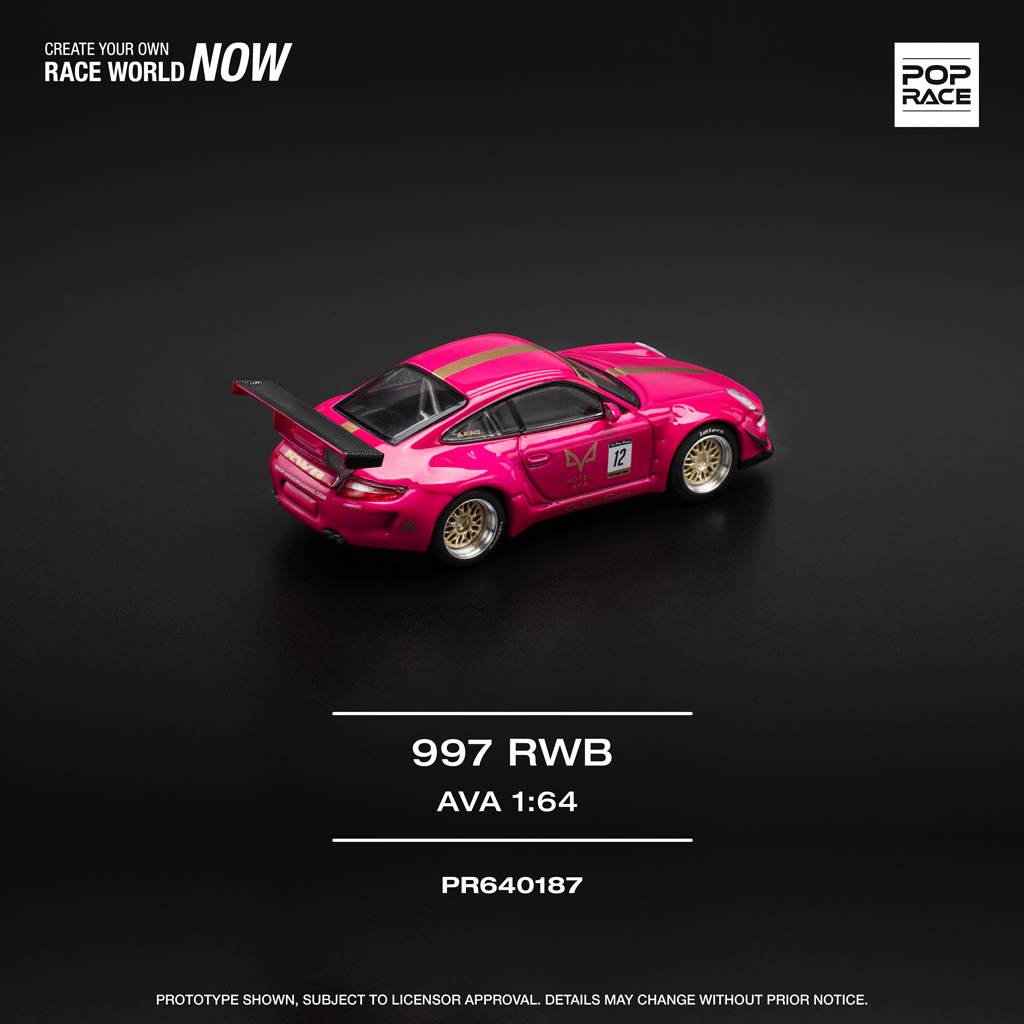 (Pre-order) Pop Race 1:64 Porsche RWB 997 - AVA