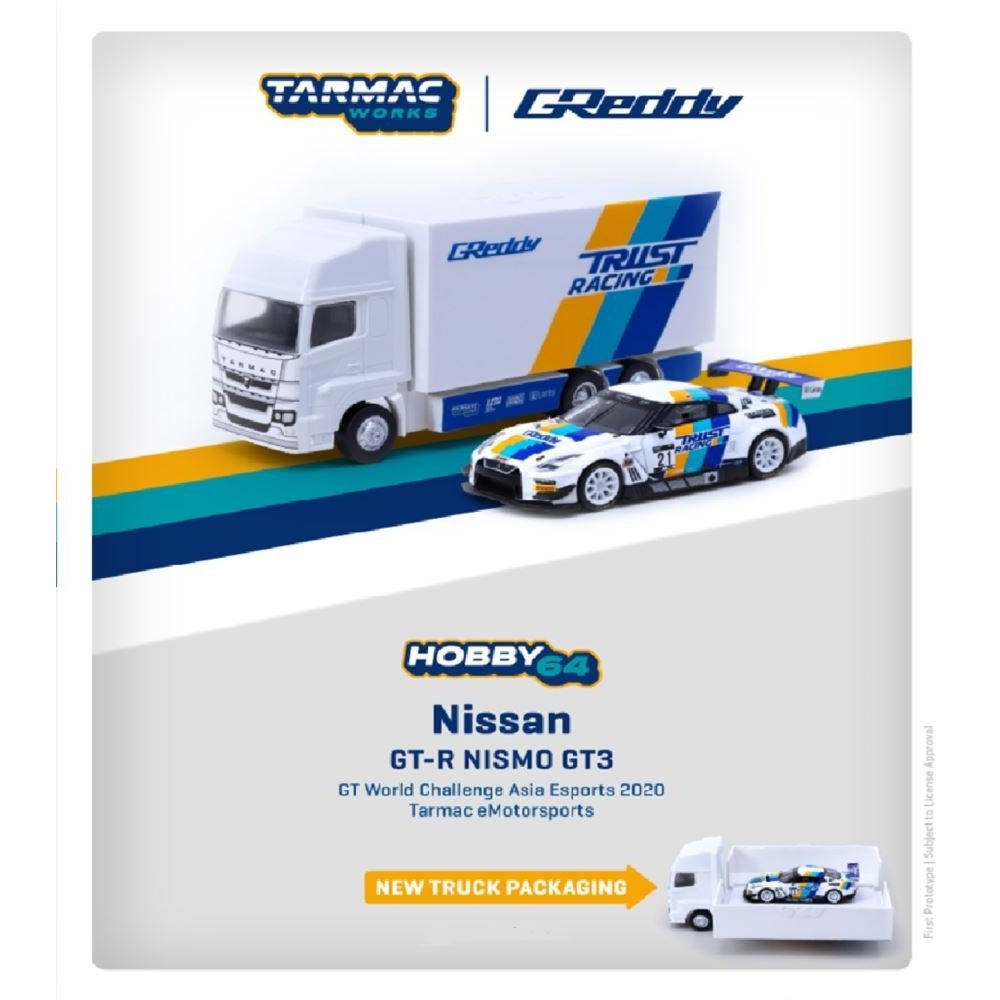 Tarmac Works 1:64 Nissan GT-R NISMO GT3 GT World Challenge Asia Esports 2020
