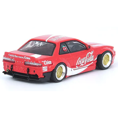 Inno64 1:64 Nissan Silvia S13 Rocket Bunny Coca Cola