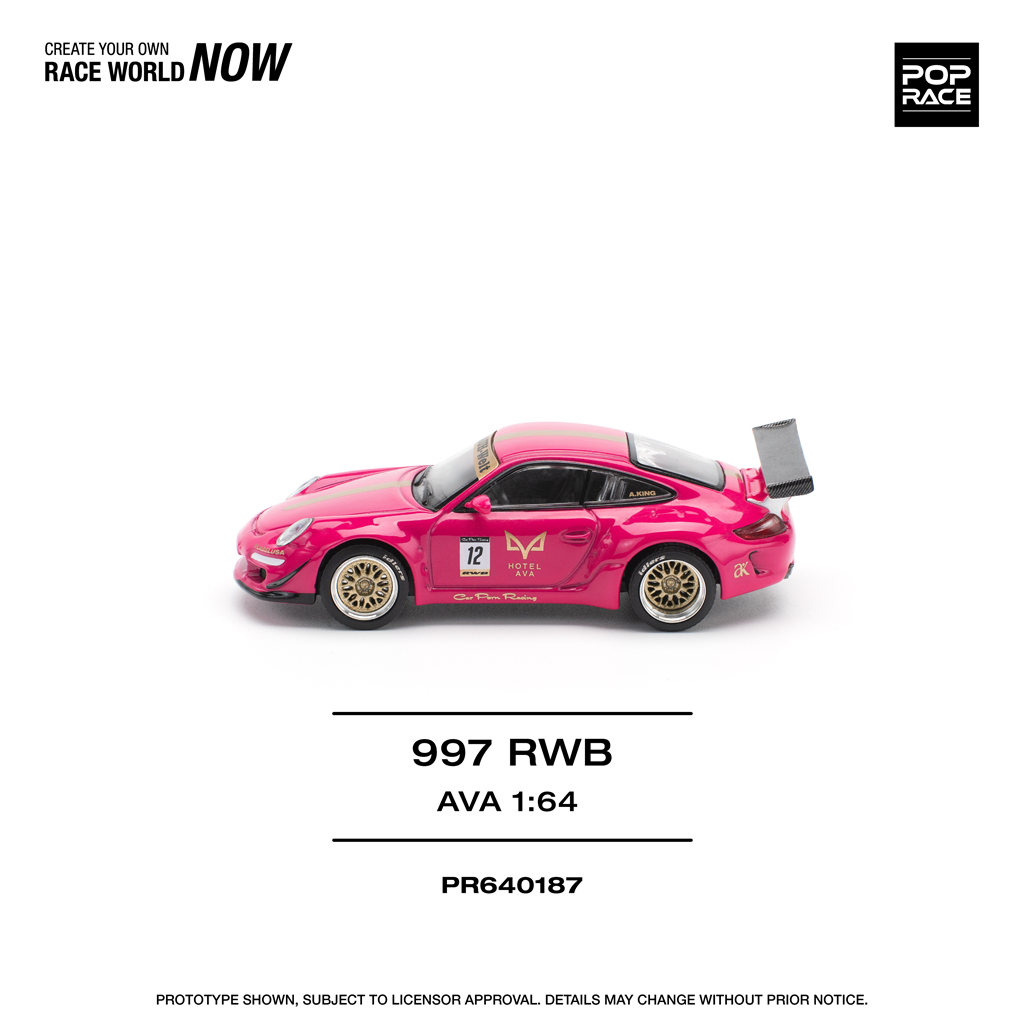 (Pre-order) Pop Race 1:64 Porsche RWB 997 - AVA