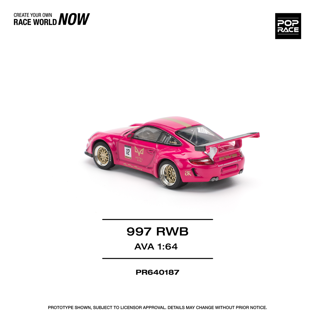 (Pre-order) Pop Race 1:64 Porsche RWB 997 - AVA