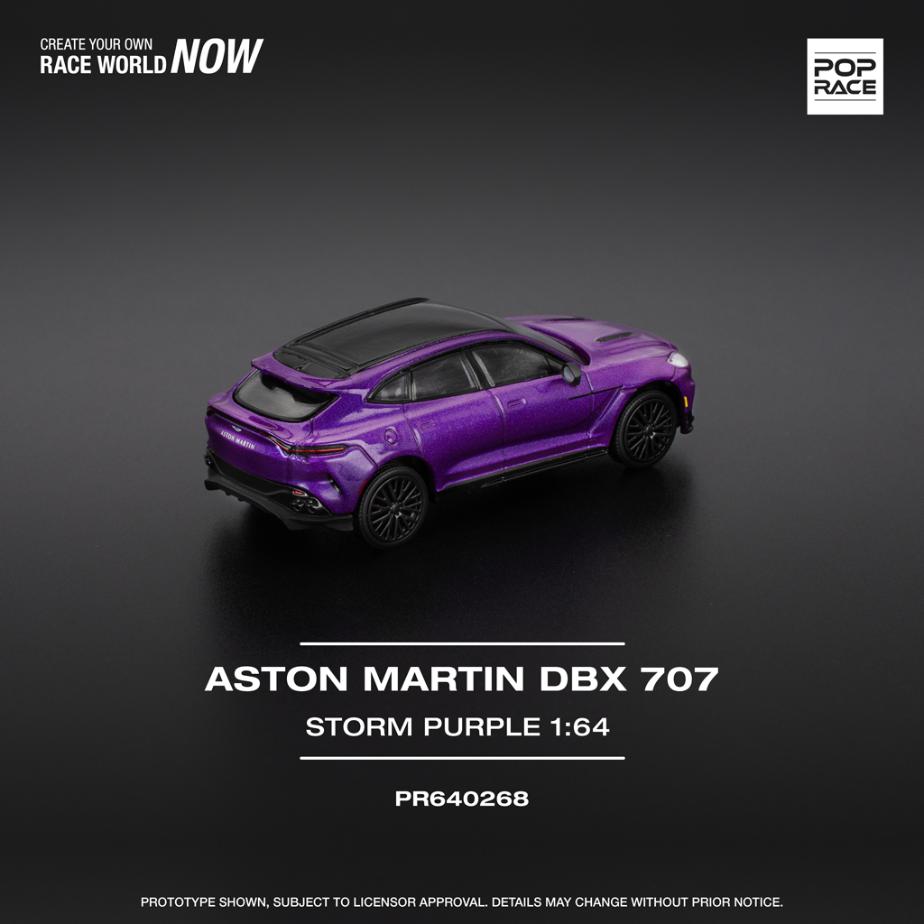 (Pre-order) Pop Race 1:64 Aston Martin DBX 707 Storm Purple