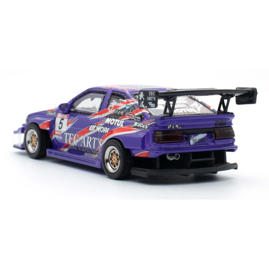 Inno64 1:64 Toyota AE86 N2 Tec-Art's Yoshinori Kamata