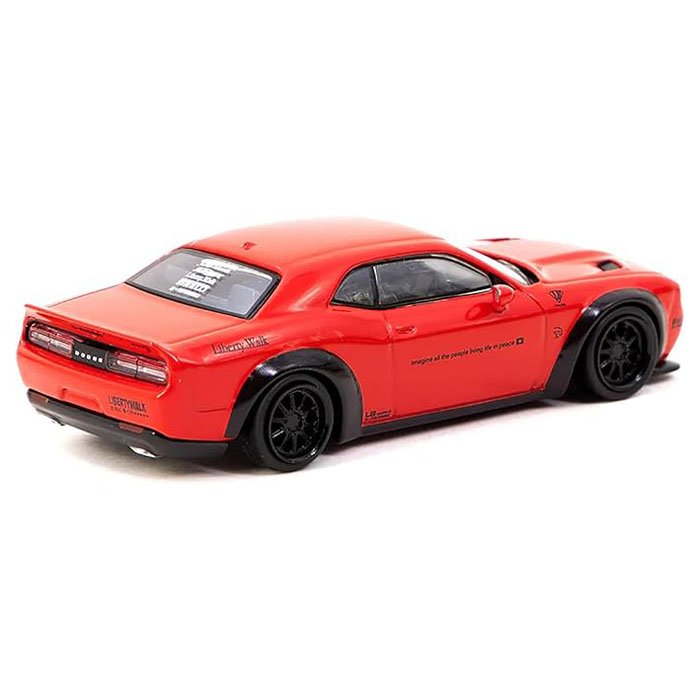 Tarmac Works 1:64 Dodge Challenger SRT Hellcat LB-Works Red