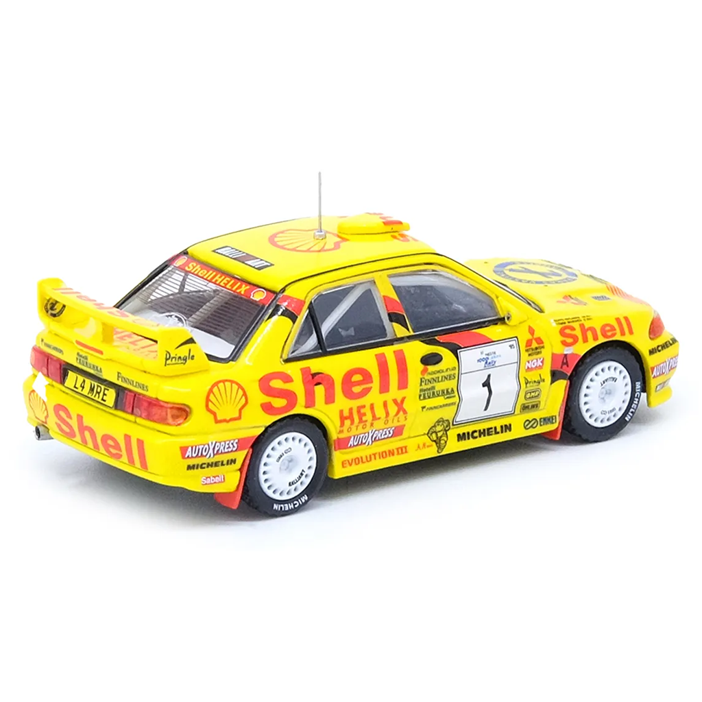 Inno64 1:64 Mitsubishi Lancer Evolution III #1 NESTE 1000 Lakes Rally Finland 1995
