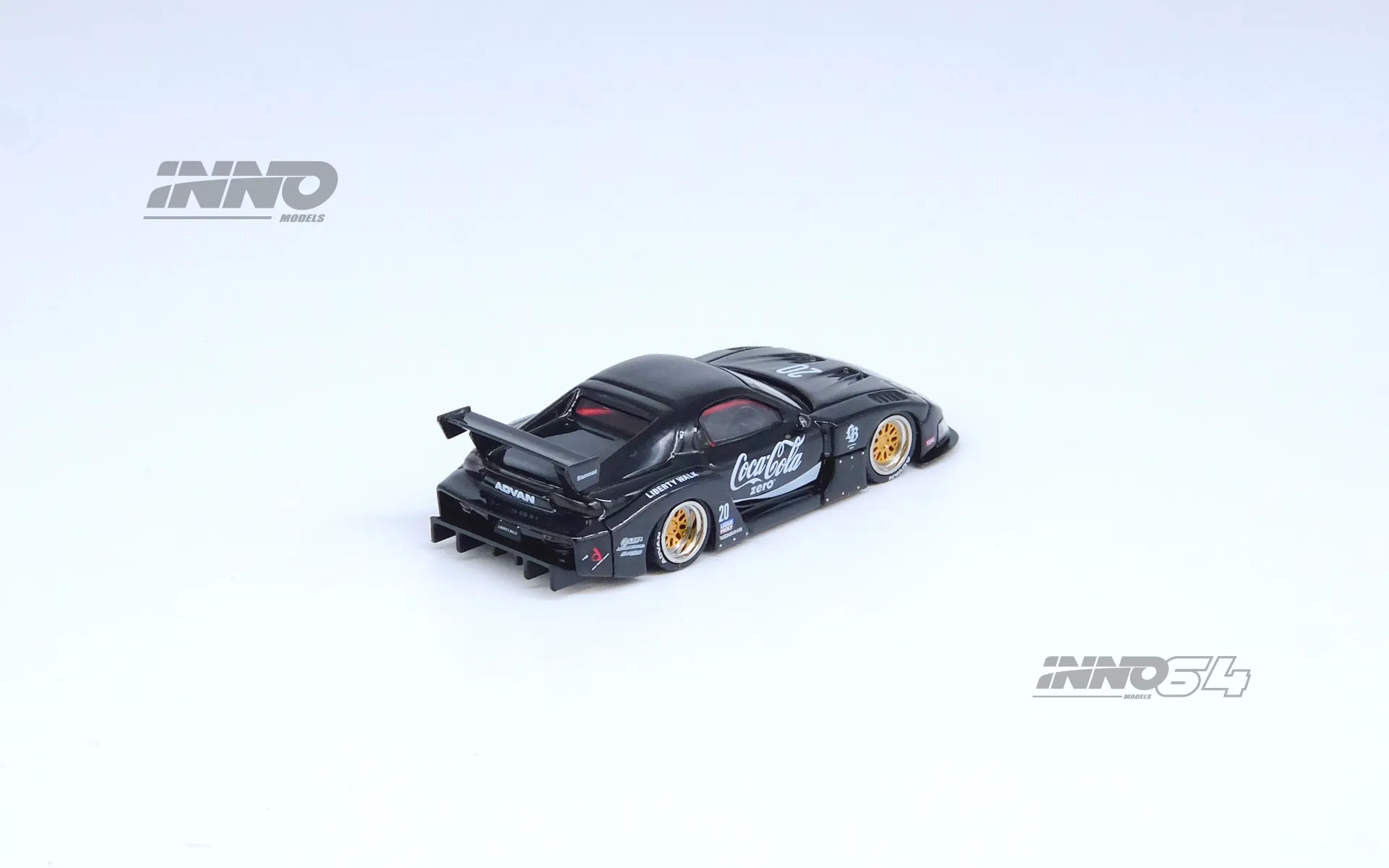 Inno64 1:64 Mazda RX-7 (FD3S) LB-Super Silhouette Black #20