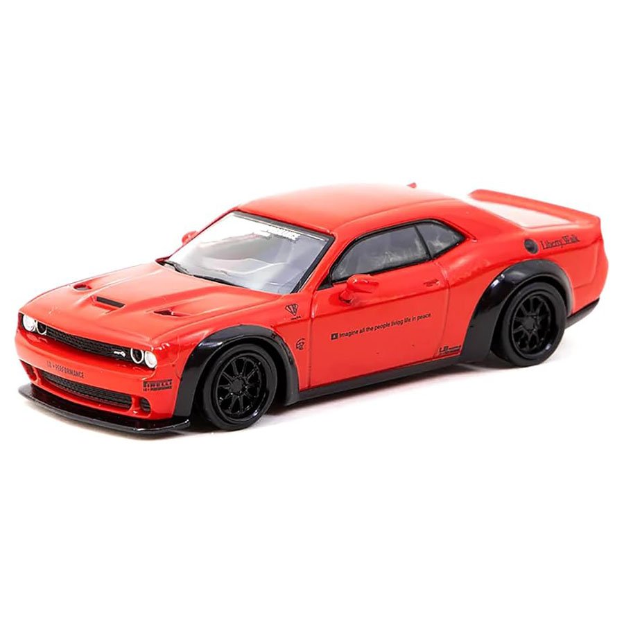 Tarmac Works 1:64 Dodge Challenger SRT Hellcat LB-Works Red