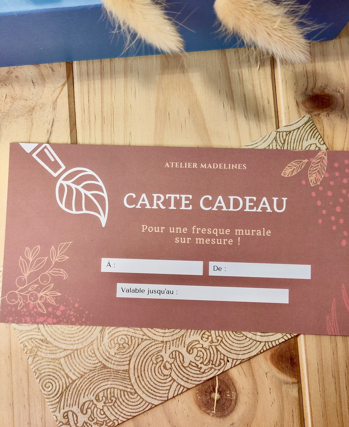 ✨ NOUVEAUT&Eacute; ✨
J&rsquo;ai le plaisir de vous annoncer l&rsquo;arriv&eacute;e de la carte cadeau 🎁

Offrez bien plus qu&rsquo;un cadeau, une fresque murale sur-mesure !
Une &oelig;uvre unique qui viendra sublimer une chambre d&rsquo;enfant, d&r