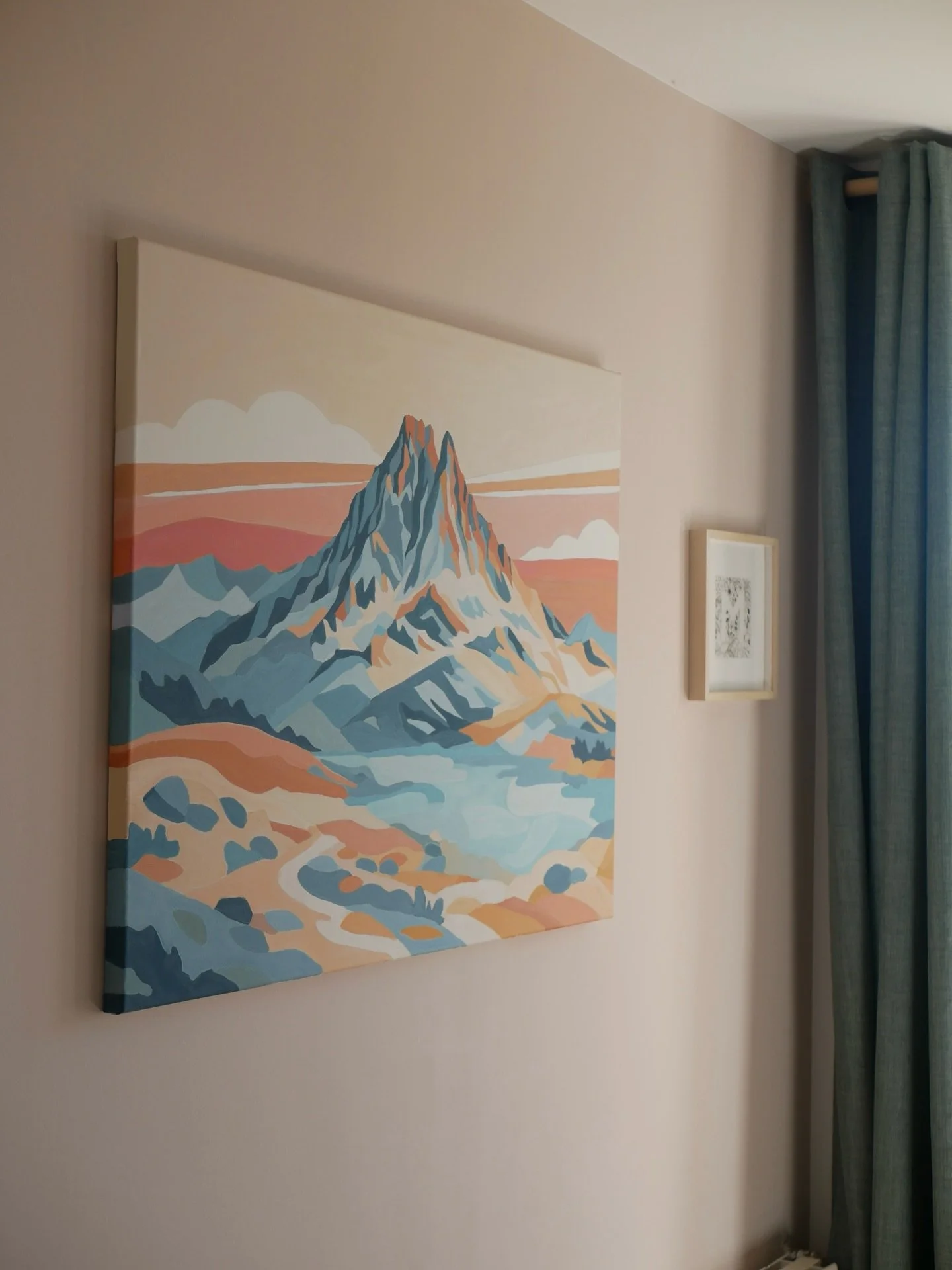 La toile de l&rsquo;Ossau vous a plus autant qu&rsquo;&agrave; moi apparemment !

Mais Jean-Pierre &agrave; plus fi&egrave;re allure sur un vrai mur 👌
Qu&rsquo;en pensez vous ?

🥁Nouvelle PRESTATION d&eacute;bloqu&eacute;e !
J&rsquo;ai donc pris la