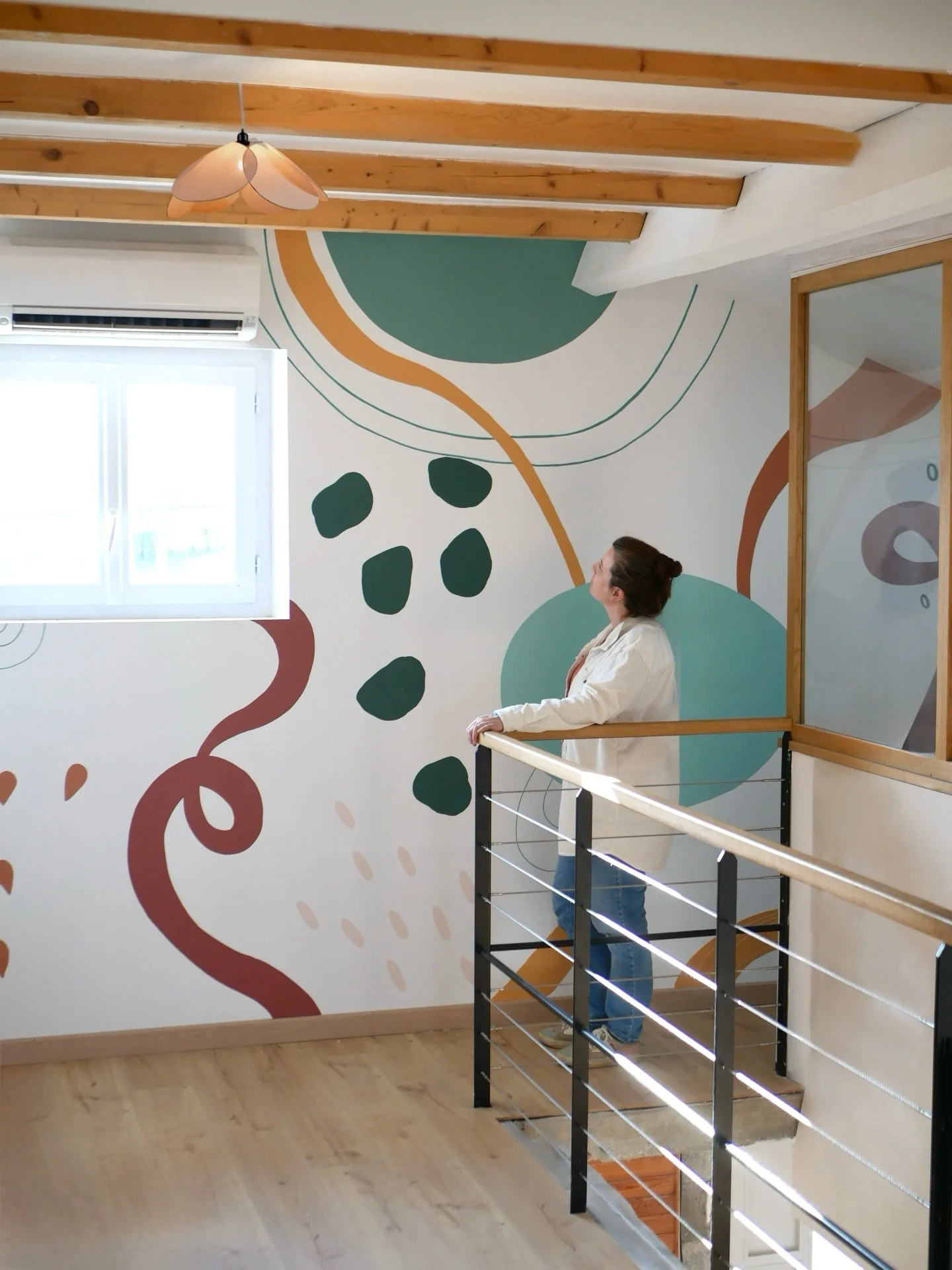 🍊 Apporter une bonne dose de vitamines &agrave; une salle de jeux ! Nouveau d&eacute;fi relev&eacute; !

J&rsquo;ai pu m&rsquo;essayer &agrave;,un style plus abstrait pour ce projet au c&oelig;ur du Pays Basque.

🧸De quoi ravir les enfants qui auro