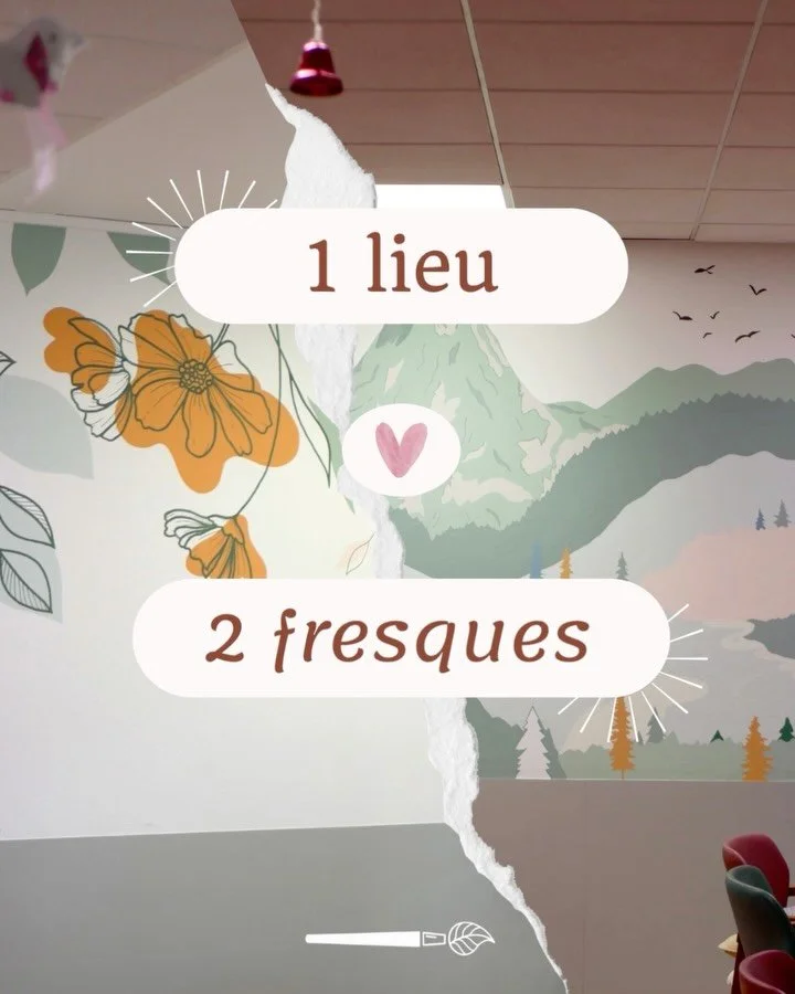 🙏 Les fresques qui ont confirm&eacute;es mon choix de reconversion !

Quand on m&rsquo;a contact&eacute; pour peindre dans un Ehpad, j&rsquo;ai &eacute;t&eacute; tr&egrave;s honor&eacute;e !
Embellir un lieu qui accueille jour et nuit des personnes 