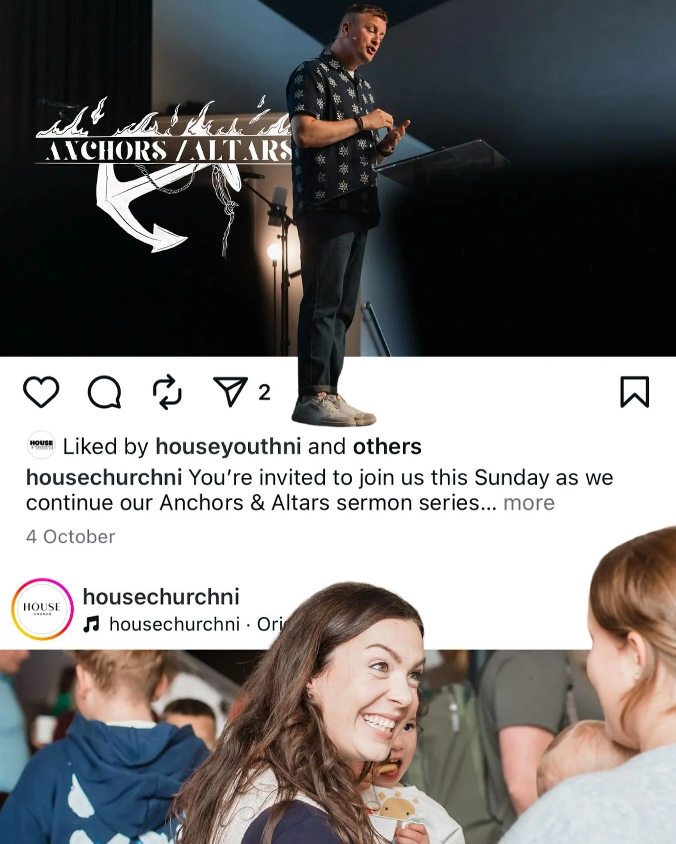 Church isn&rsquo;t just something you scroll past &mdash; it&rsquo;s people, it&rsquo;s connection, it&rsquo;s community. And you&rsquo;re invited.

Join us this Sunday as we continue our Anchors &amp; Altars series &mdash; exploring where we find st