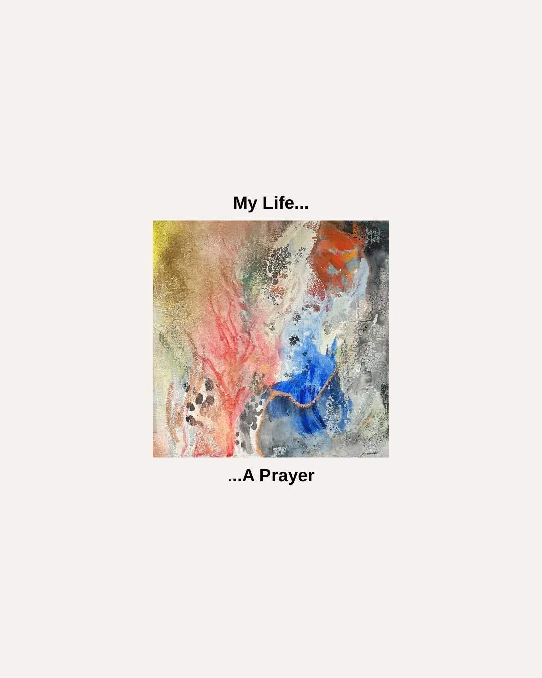 &ldquo;My life, a prayer.&rdquo;

Hannah closed our series by showing us the beauty of a life coloured with every shade of prayer. 

Adoration, petition, thanksgiving, intercession, confession, wrestling with the unanswered.

Not separate strokes, bu