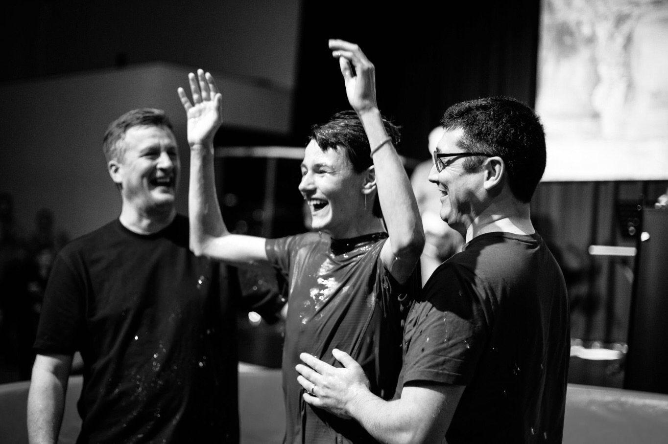 Easter Sunday marked a beautiful moment as 15 were baptised.
A day full of joy! 🤍