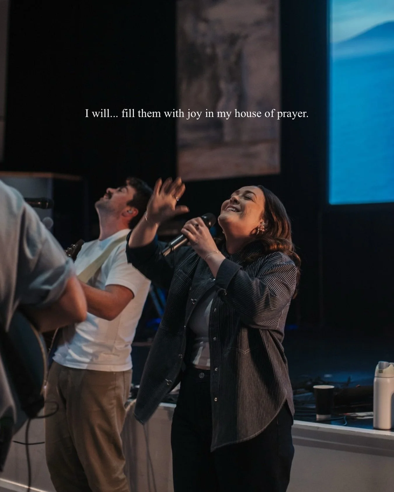 Join us this Sunday Evening for Heaven Come, an evening of worship &amp; prayer. All are welcome! 
10th May at 7:30pm 

Isaiah 56:7 

I will bring them to my holy mountain of Jerusalem
and will fill them with joy in my house
of prayer.
I will accept 