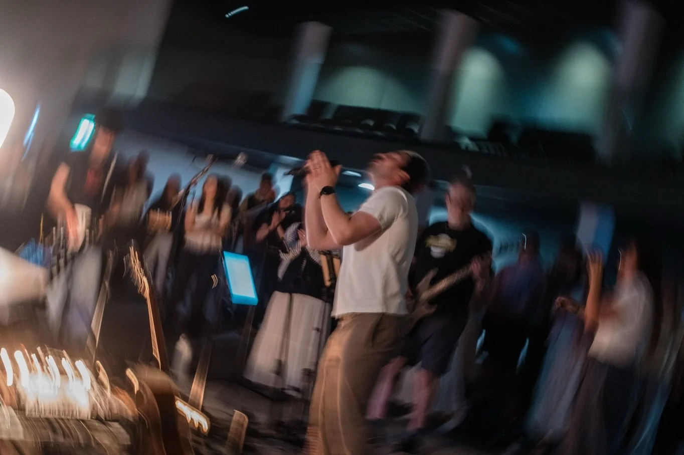 Heaven Come on Sunday night was beautiful, joy-filled, and fixed on His face. 

 &ldquo;I will bring them to my holy mountain of Jerusalem
and will fill them with joy in my house
of prayer.
I will accept their burnt offerings and sacrifices,
because 