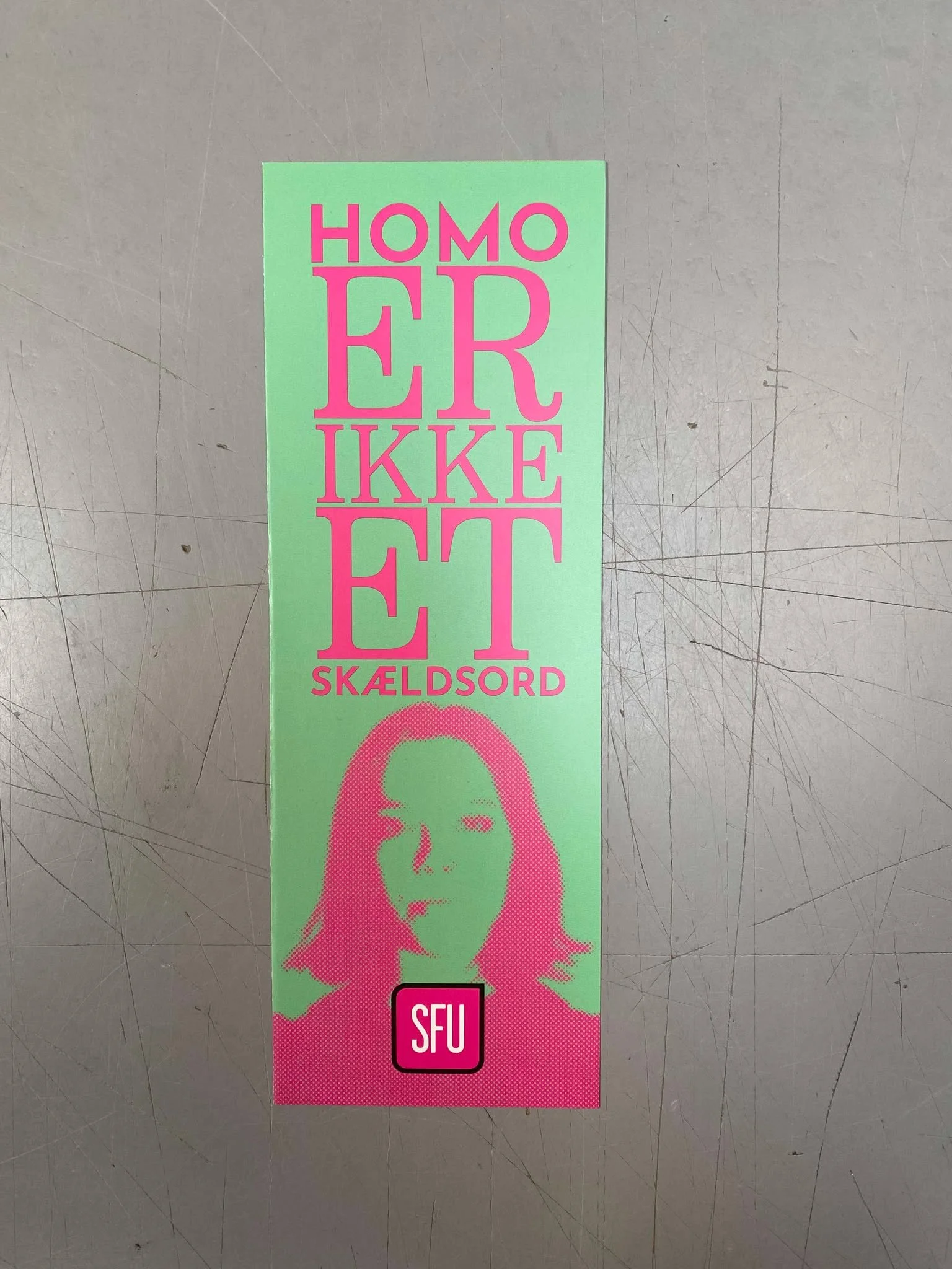 Flyer - Homo er ikke et skældsord (50 stk.)