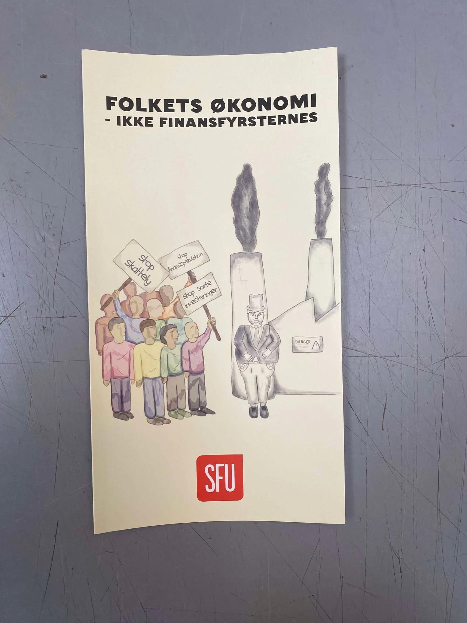 Flyer - Folkets økonomi (50 stk.)