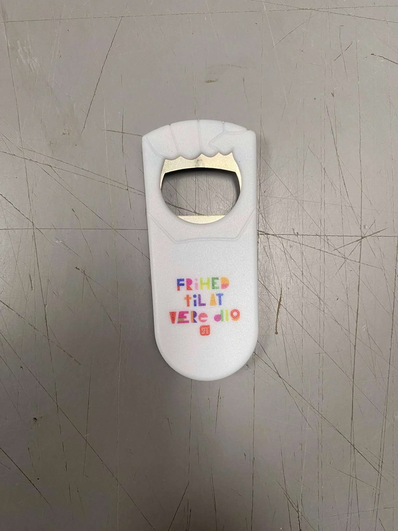 Oplukker hvid