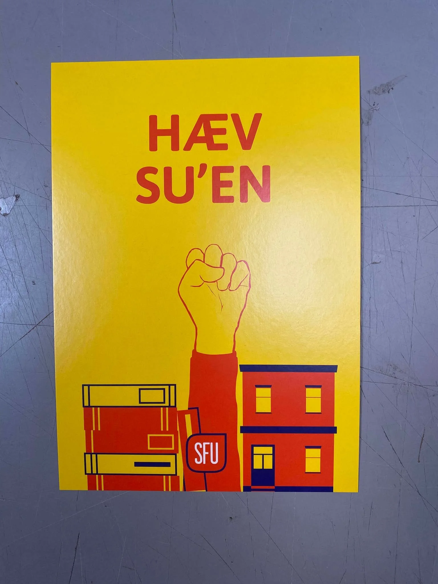 Flyer - Hæv SU'en (50 stk.)