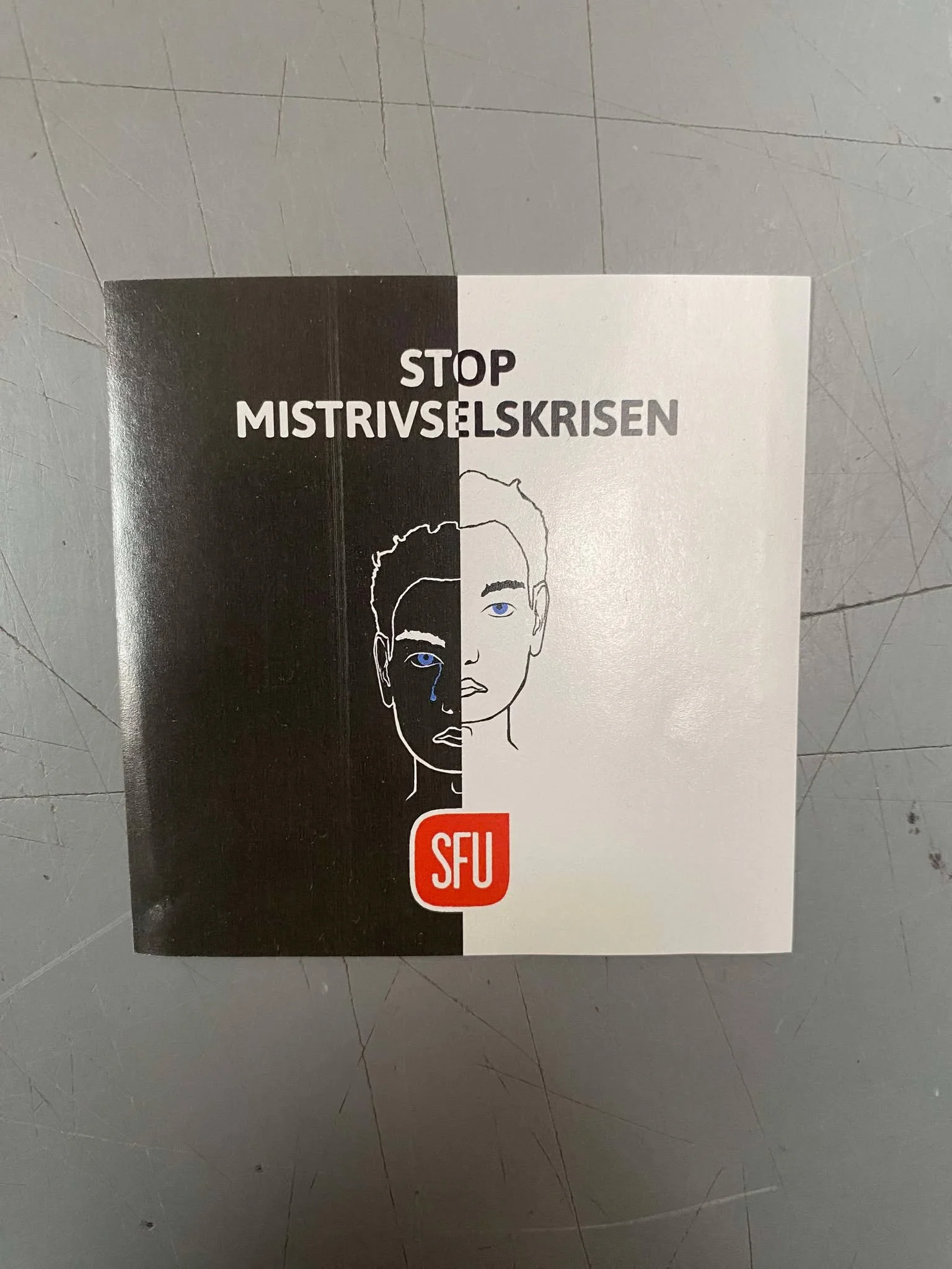 Klistermærke - Stop mistrivslen (10 stk)