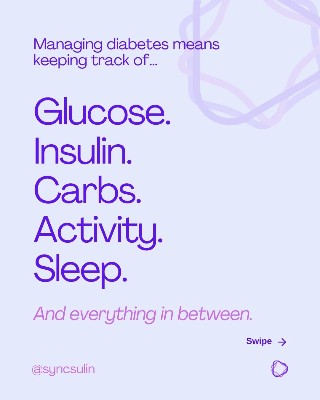 Managing diabetes already means thinking about enough things. Your data should not make it harder.

📲 syncsulin brings it all together in one place.
🔗 Link in bio and in the first comment.

#t1d #typeldiabetes #diabetes #t2d #diabetestech