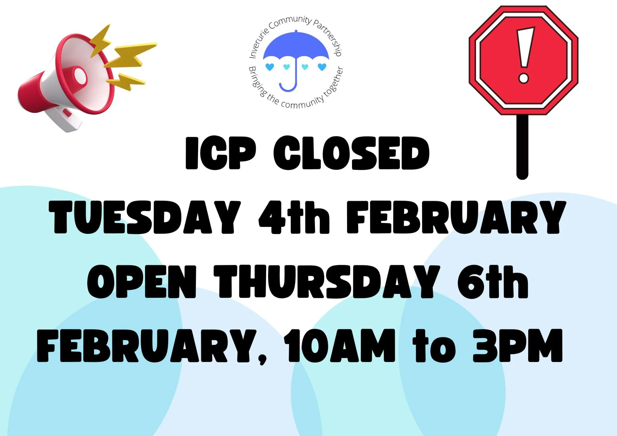 ICP Closed Tuesday 4th Feb 2025