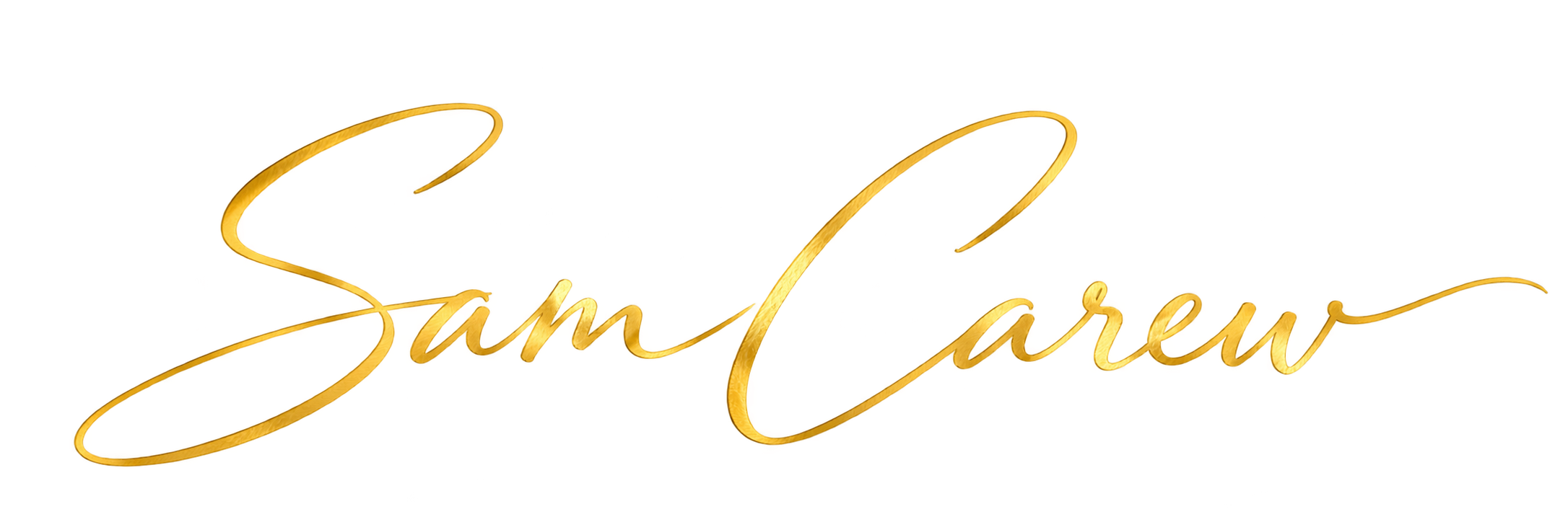 Gold cursive "San Javier" logo on a colorful red, yellow, and white background