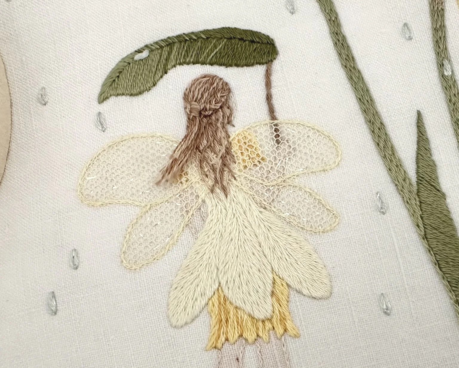 The Daffodil Fairy Embroidery Kit from What Florence Did Next