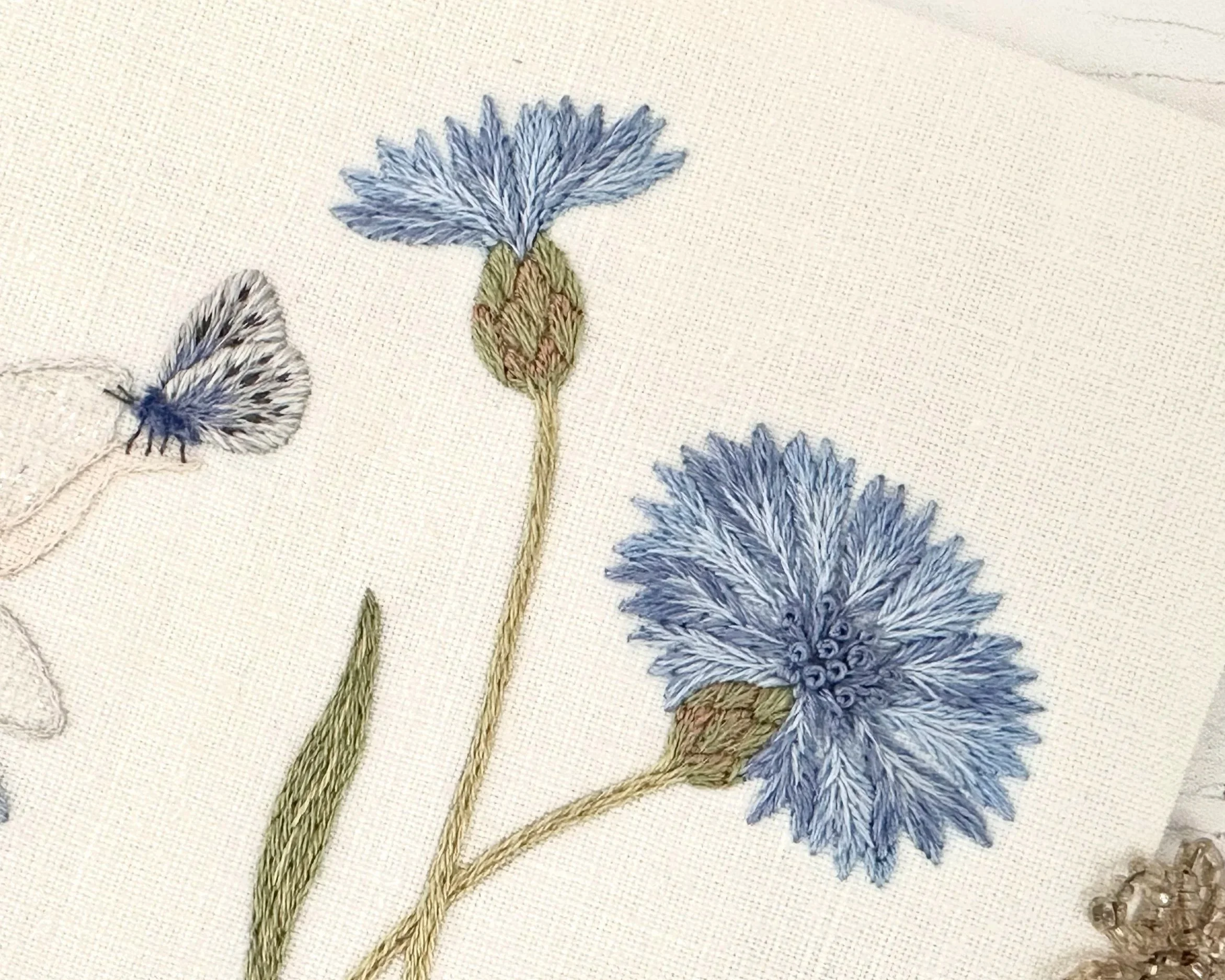 The Cornflower Fairy Embroidery Kit from What Florence Did Next