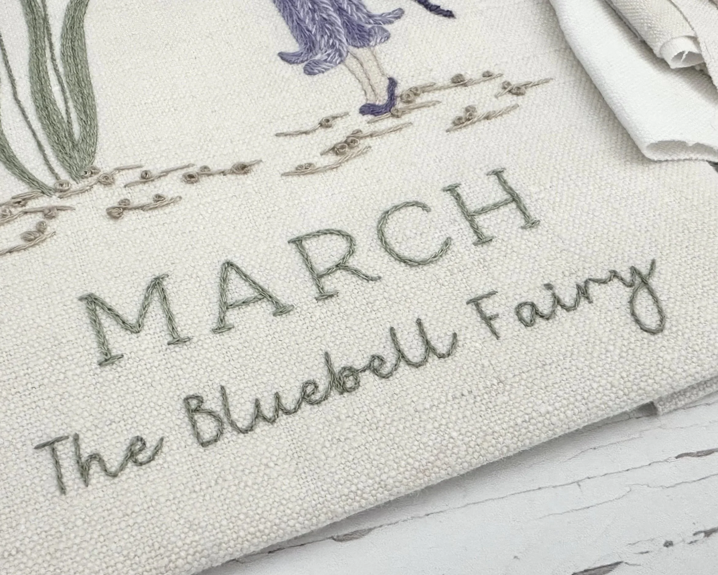 The Bluebell Fairy Embroidery Kit from What Florence Did Next