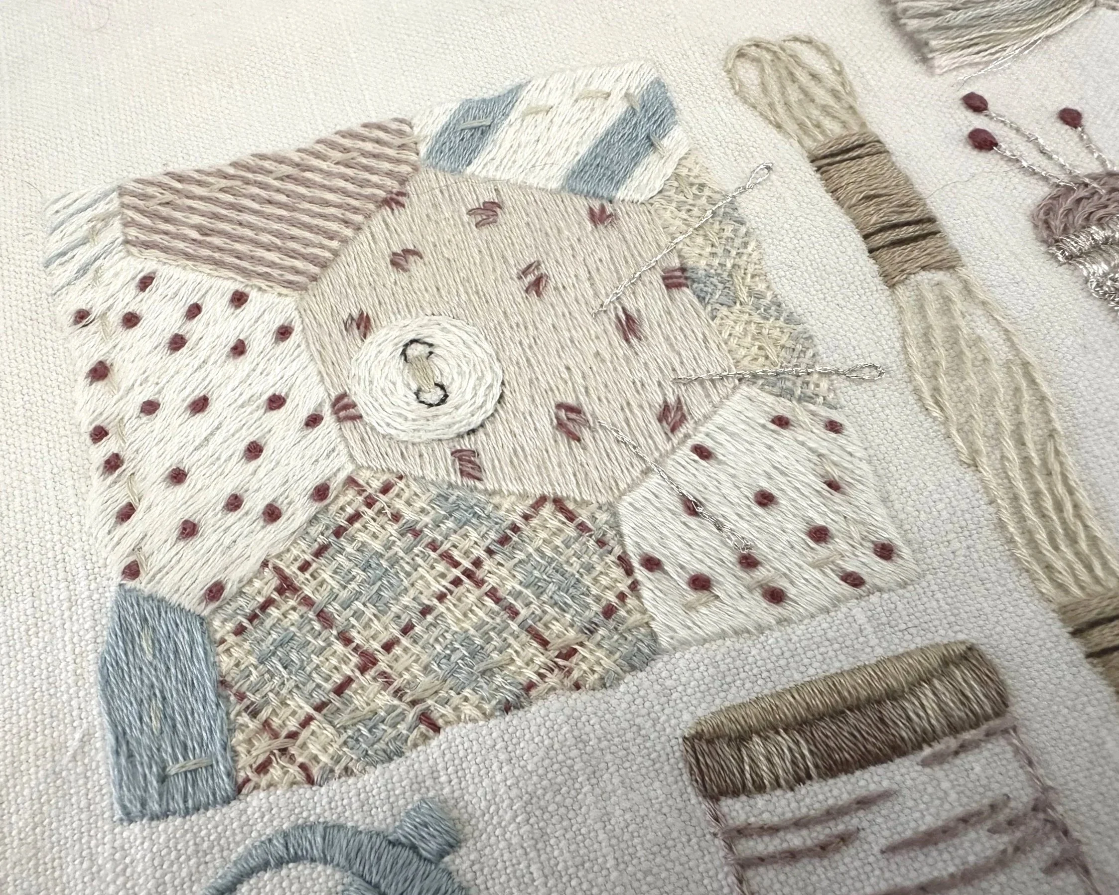 The Haberdashery Department Embroidery Kit from What Florence Did Next