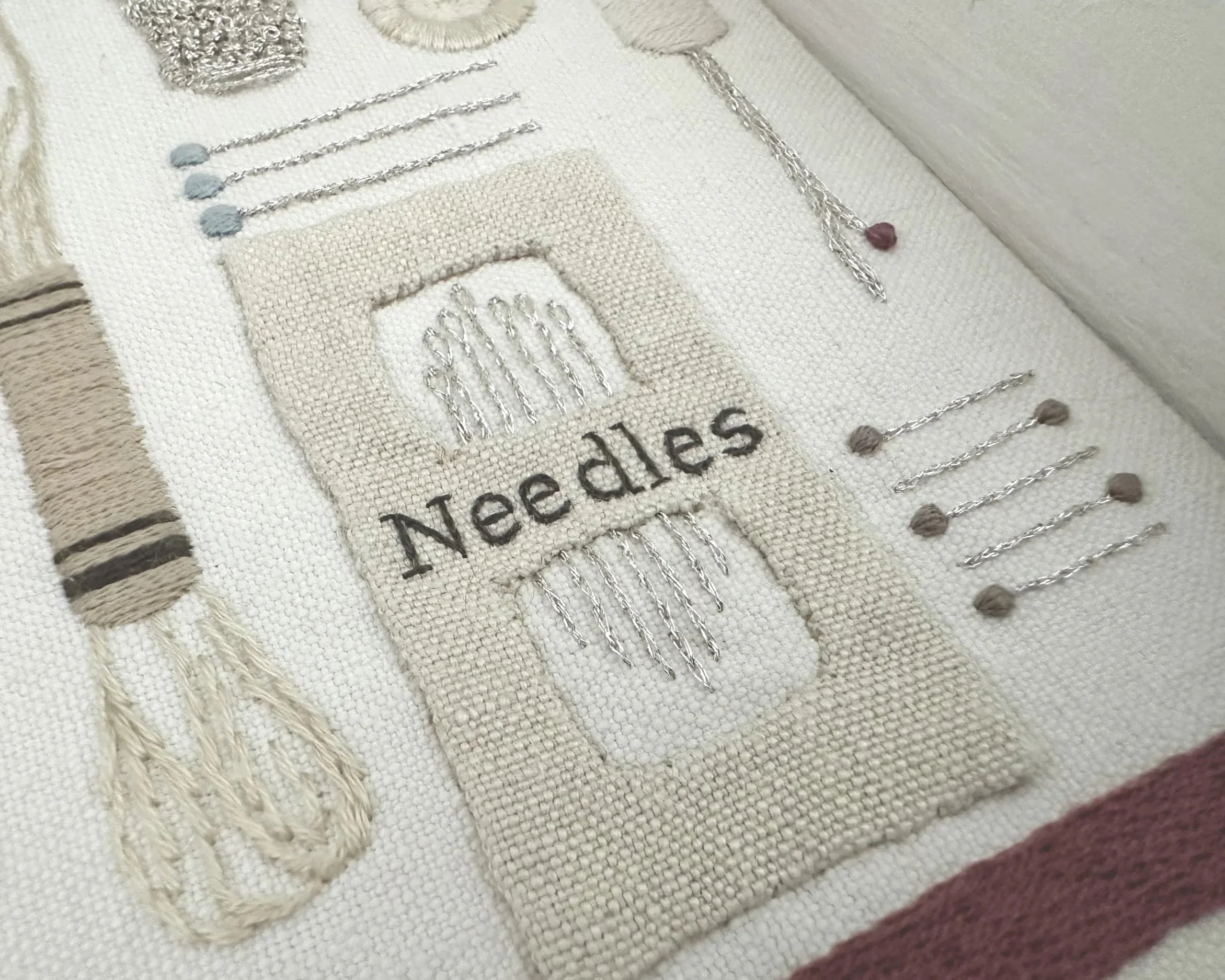 The Haberdashery Department Embroidery Kit from What Florence Did Next