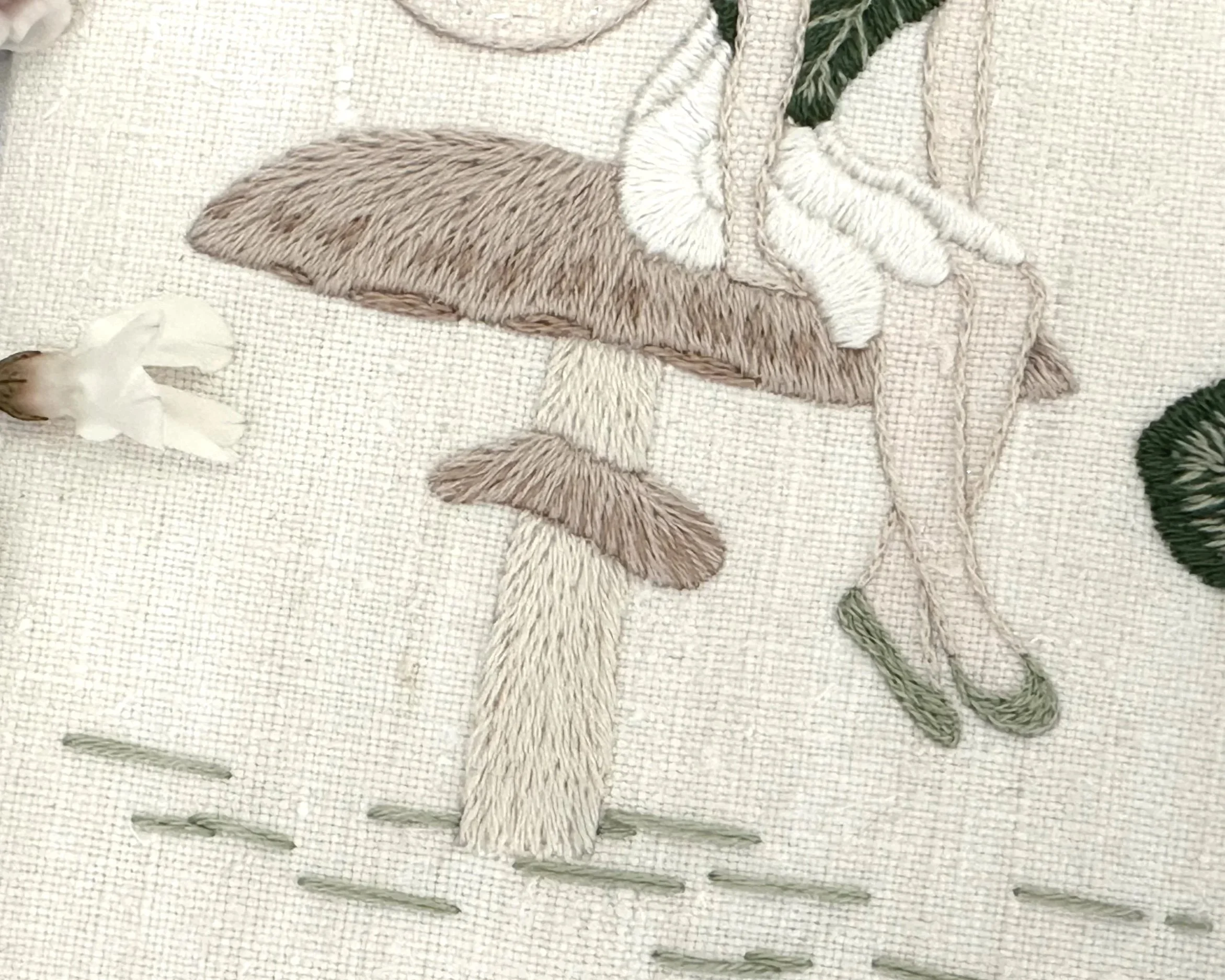 The Cyclamen Fairy Embroidery Kit from What Florence Did Next