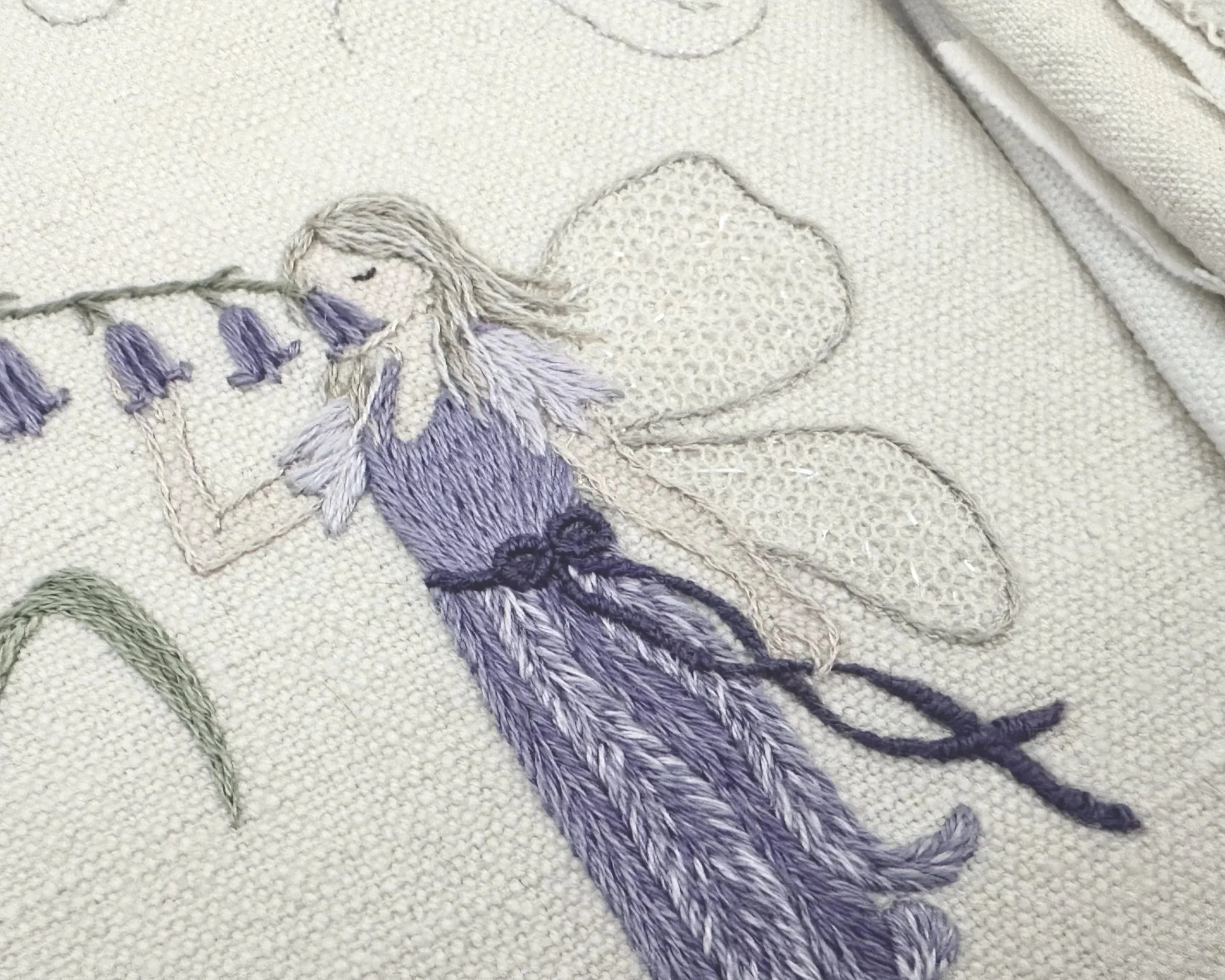 The Bluebell Fairy Embroidery Kit from What Florence Did Next