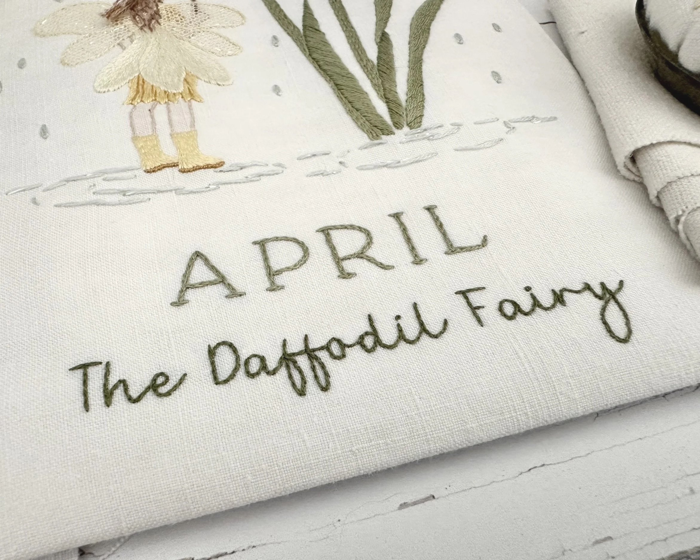 The Daffodil Fairy Embroidery Kit from What Florence Did Next