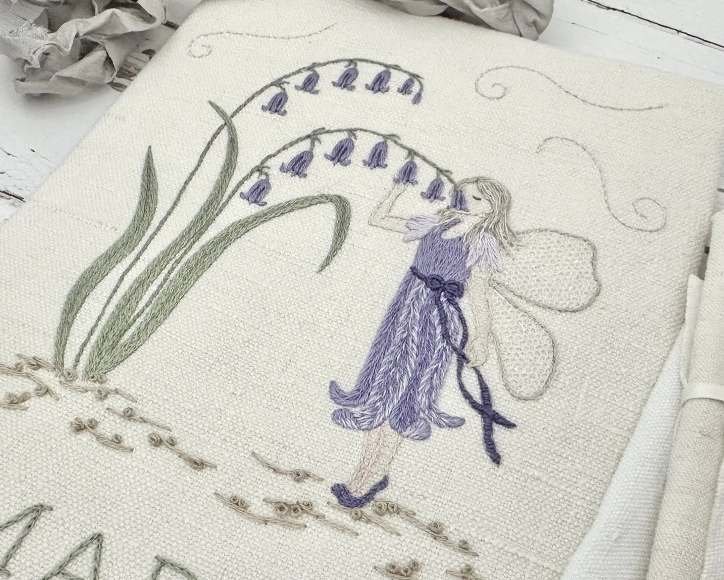 The Bluebell Fairy Embroidery Kit from What Florence Did Next