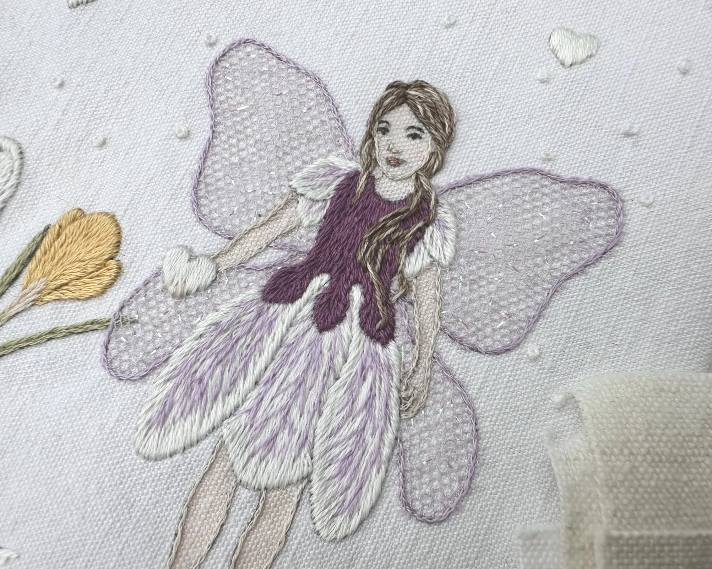The Crocus Fairy Embroidery Kit from What Florence Did Next