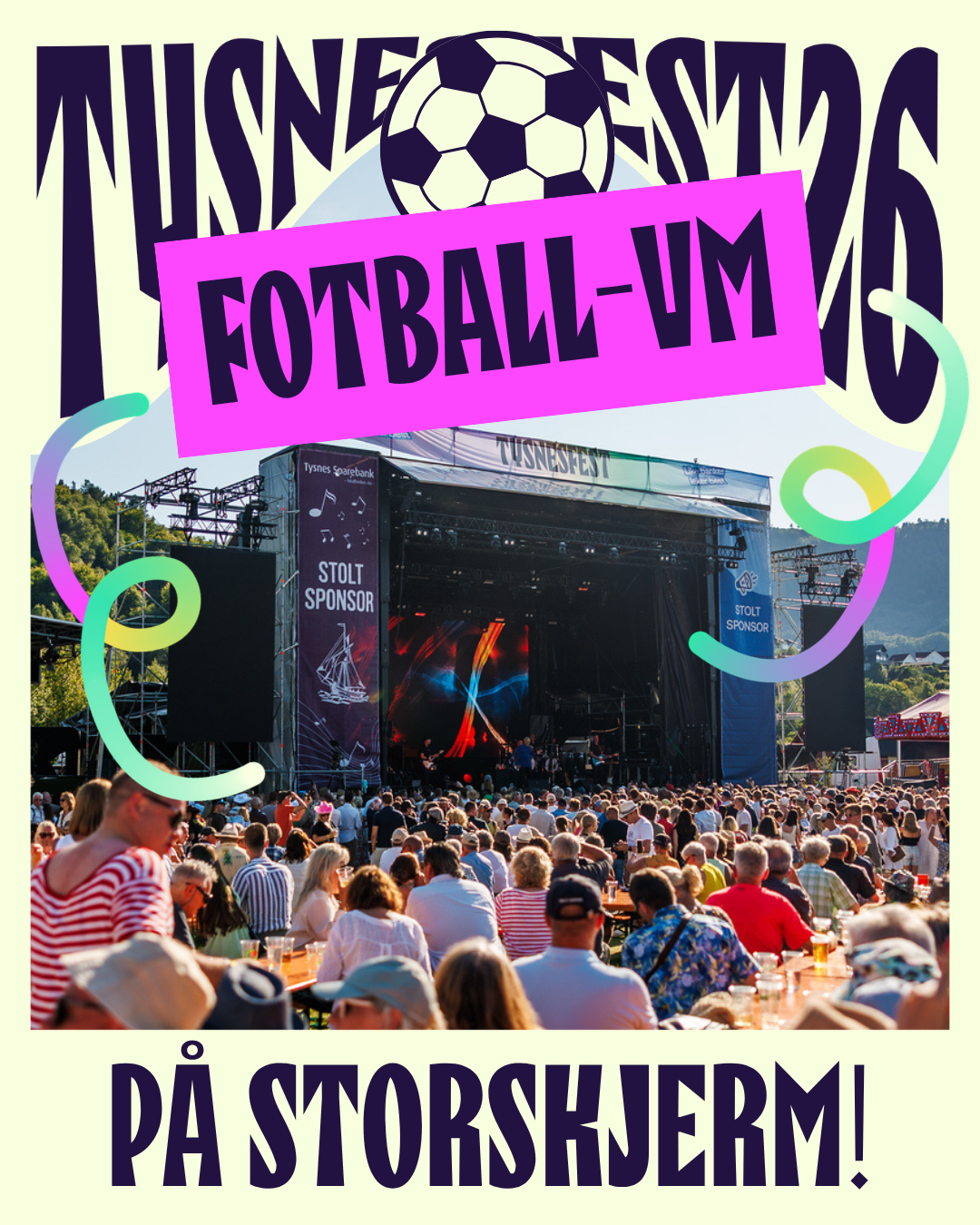 Fotball-VM på Tysnesfest