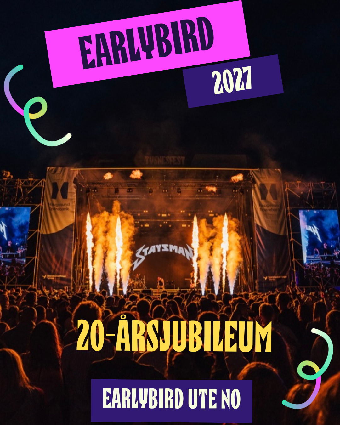 Earlybird-billettar ute no!