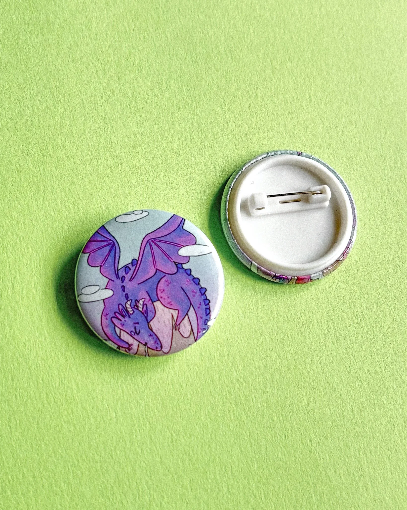Purple Dragon Badge