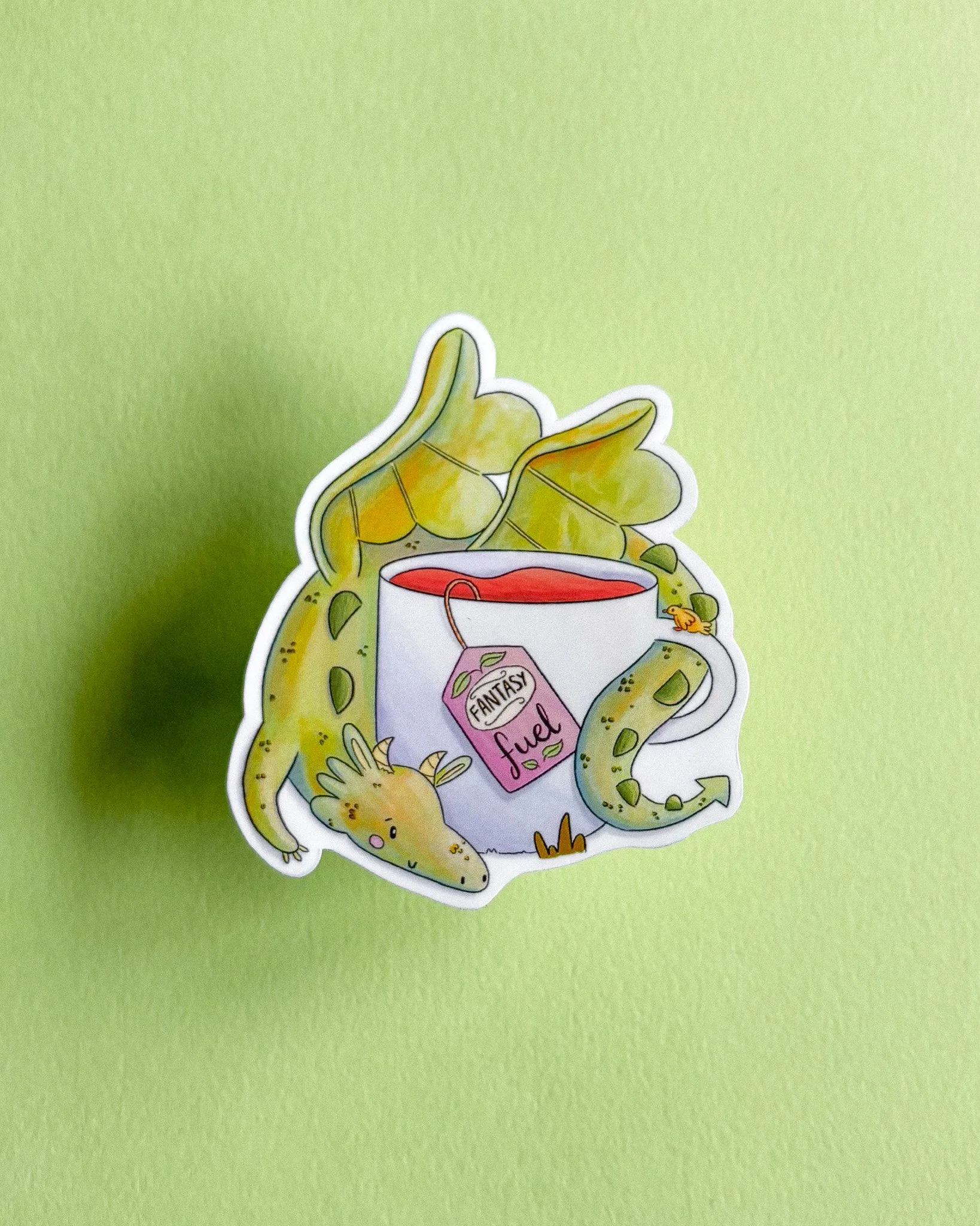 Fantasy Fuel, Vinyl Sticker