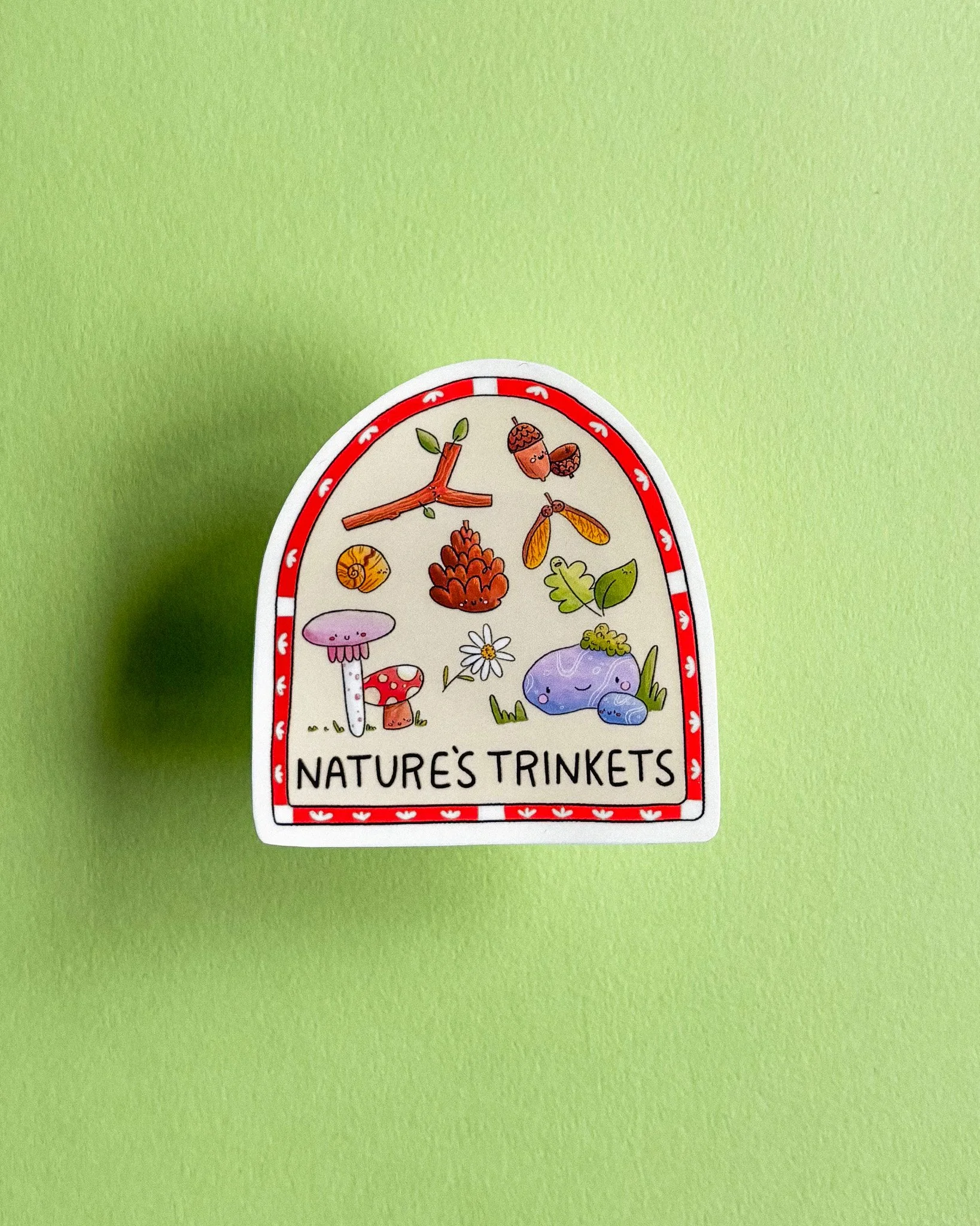 Nature's Trinkets, Vinyl Sticker